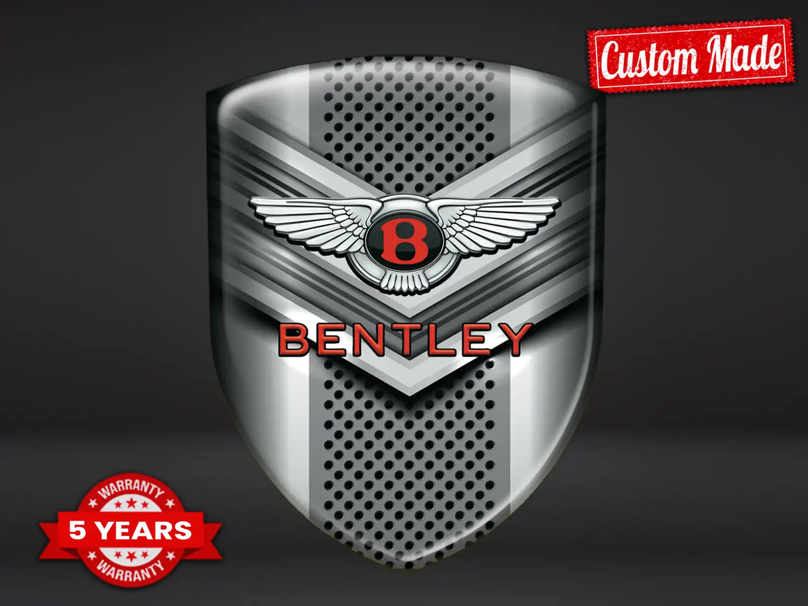 Bentley Logosticker Universal Exklusiv Anpassbar